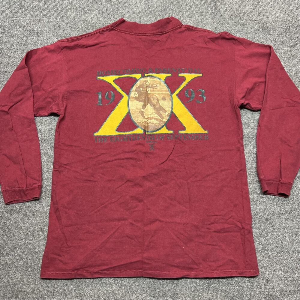 Vintage H.L. Miller Shirt Mens XL Red Sigma Kappa 1993 Homecoming Made in USA